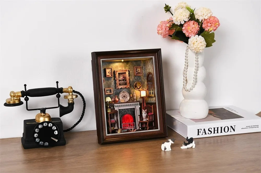 Cadre 3D Cheminée 1