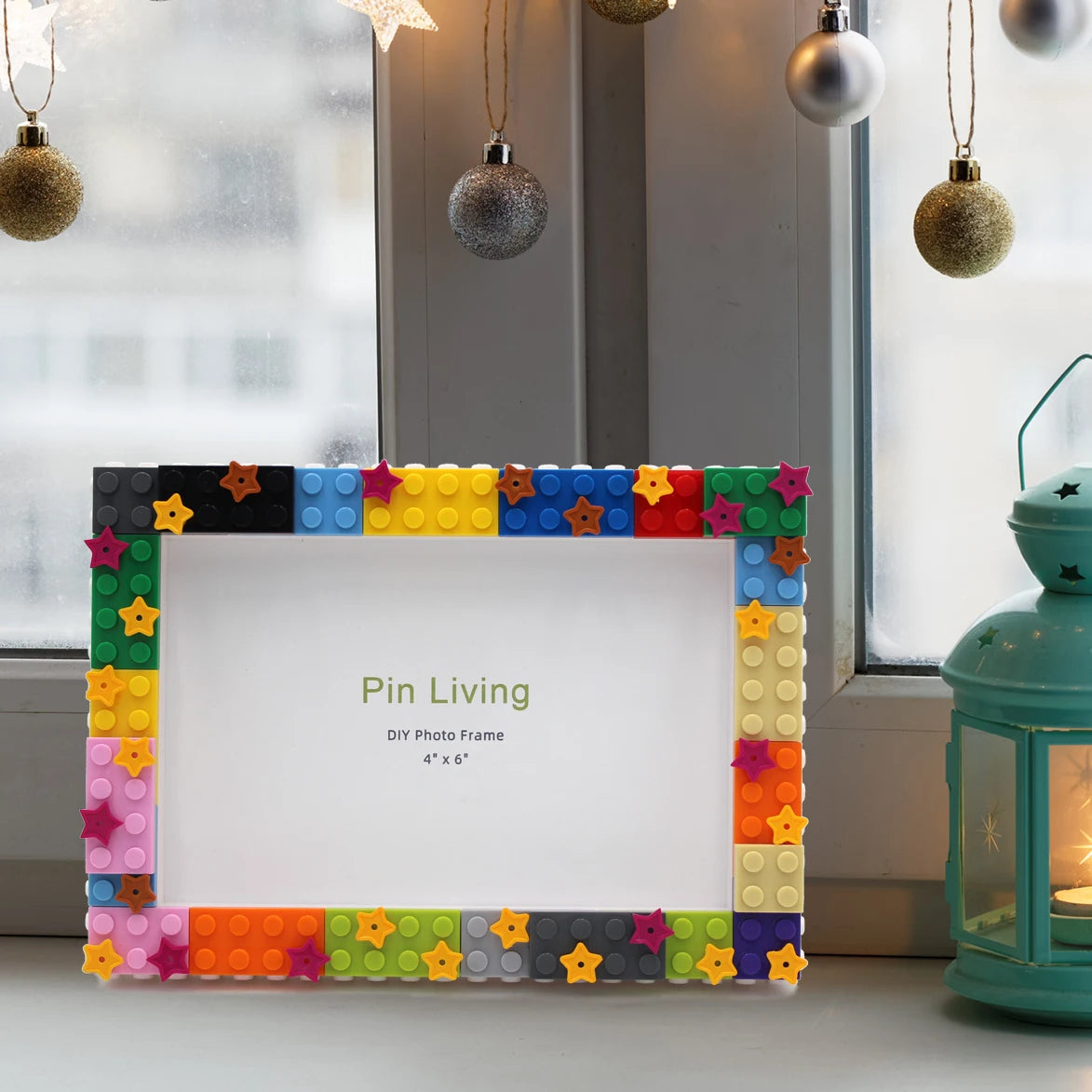 Cadre Blocs colorés