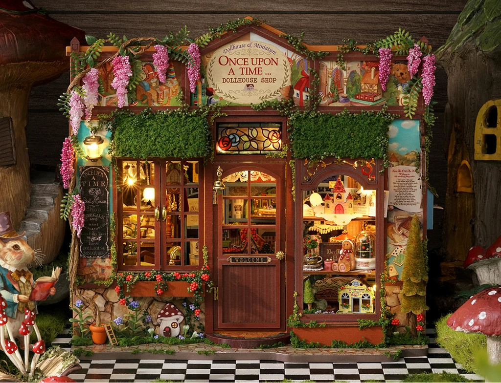 Diorama Maison Au Pays Des Merveilles