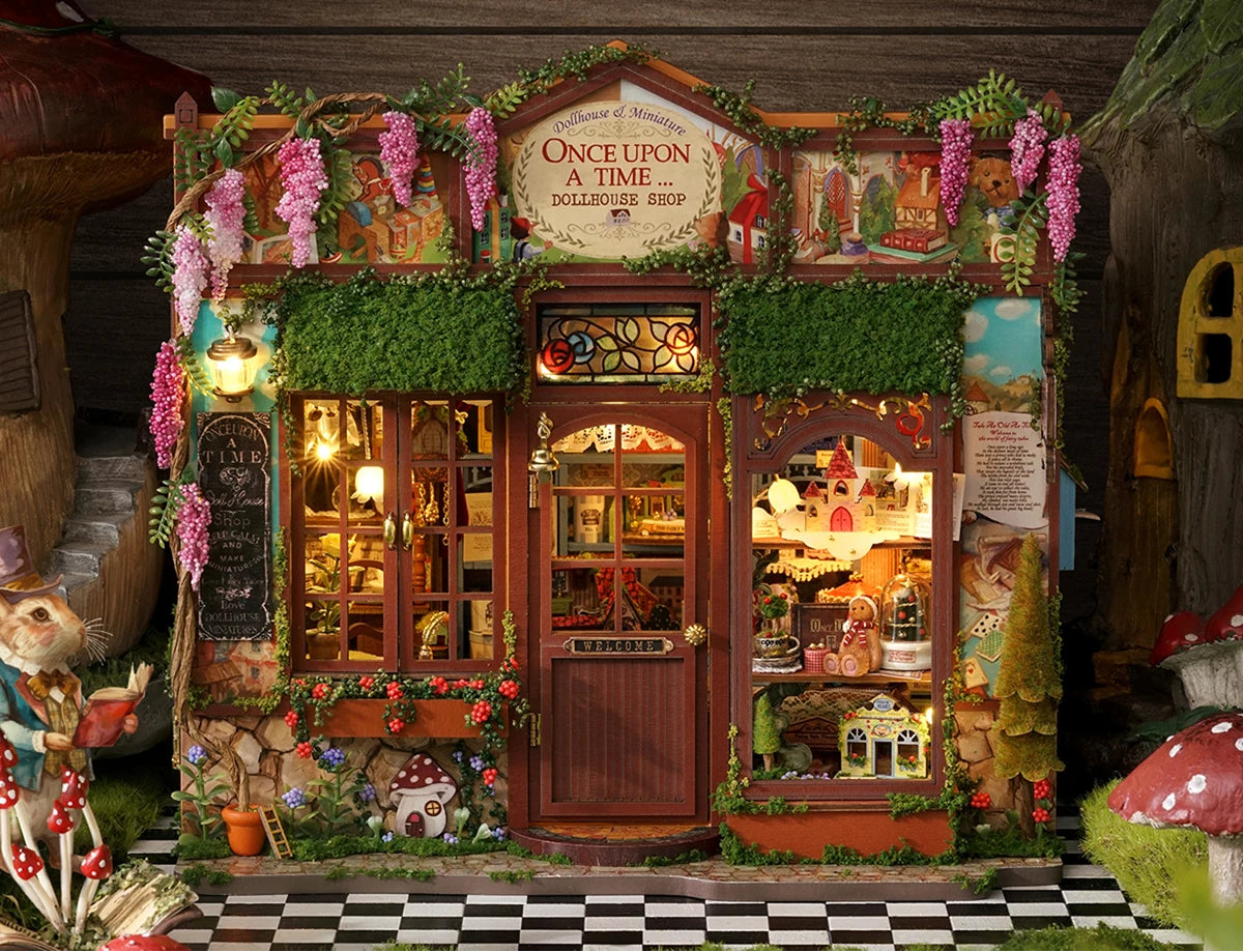 Diorama Maison Au Pays Des Merveilles