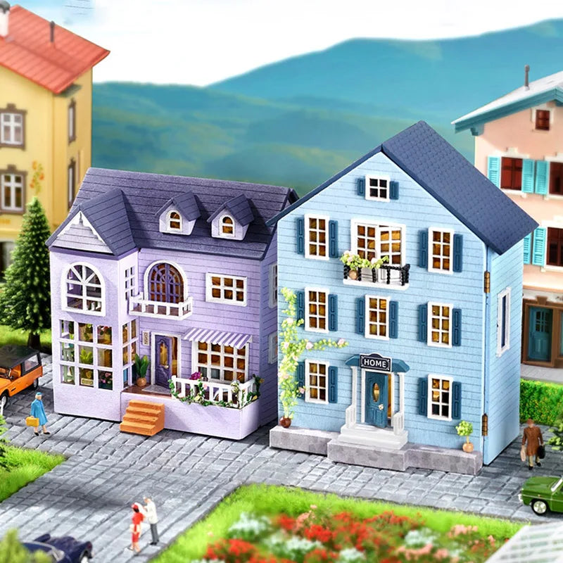 Diorama Maison Colorée