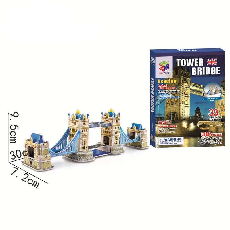 Puzzle 3D - Monument Du Monde