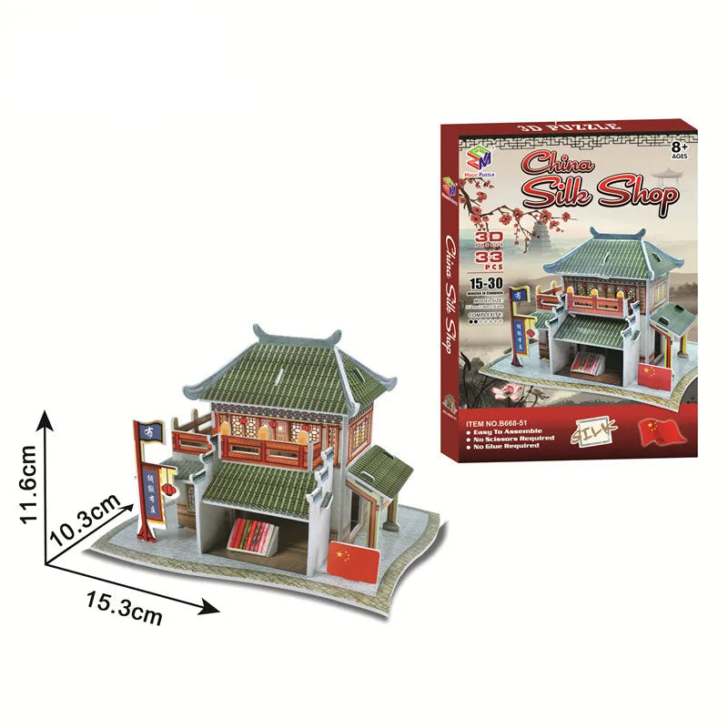 Puzzle 3D - Monument Du Monde