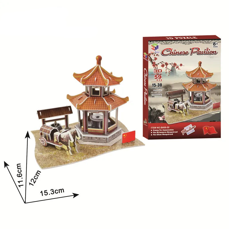 Puzzle 3D - Monument Du Monde