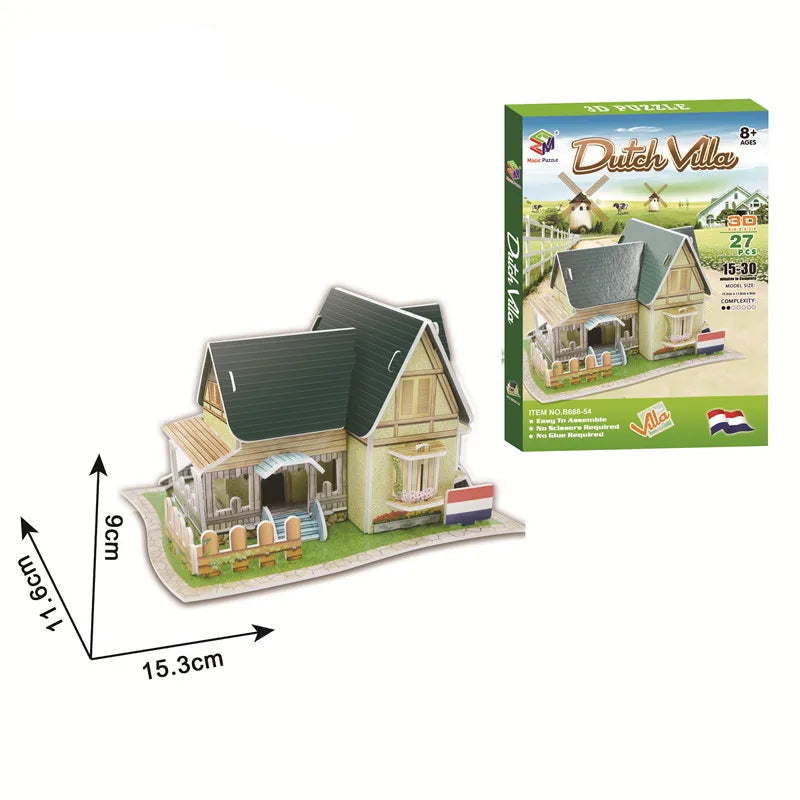 Puzzle 3D - Monument Du Monde