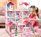 Maison De poupée Rose