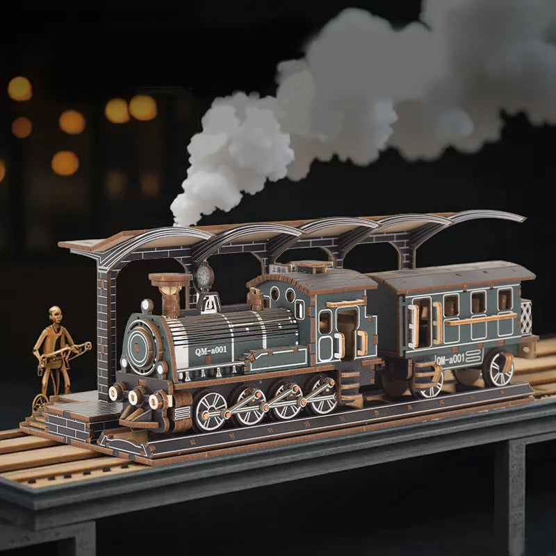 Puzzle 3D Train Vintage