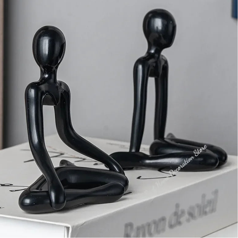 Statue Personnage Pensif