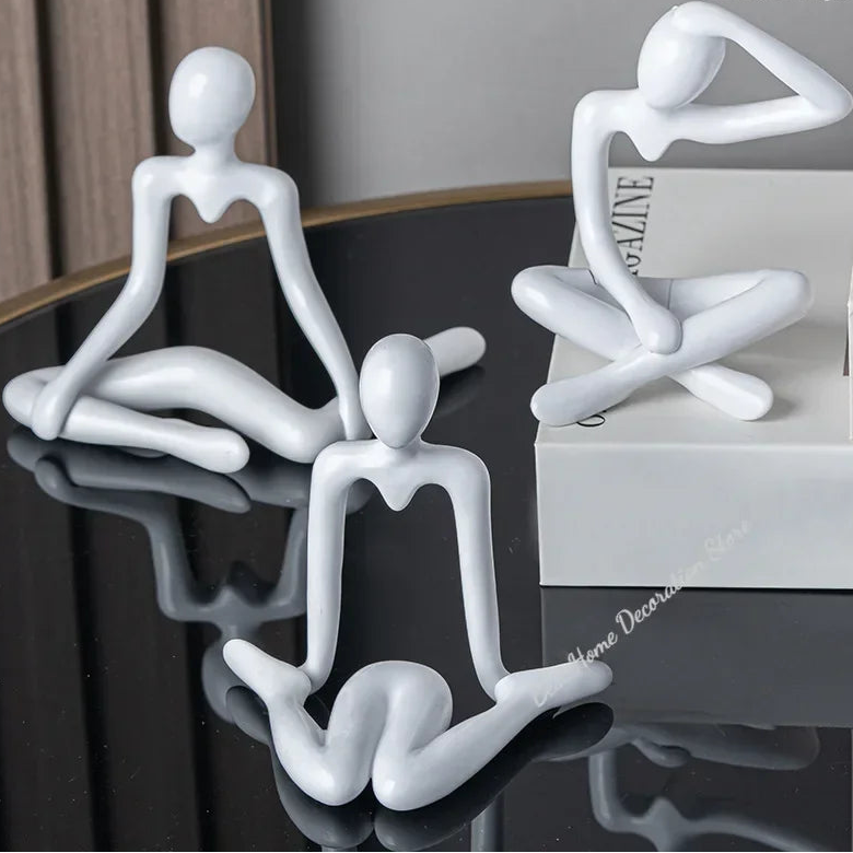 Statue Personnage Pensif