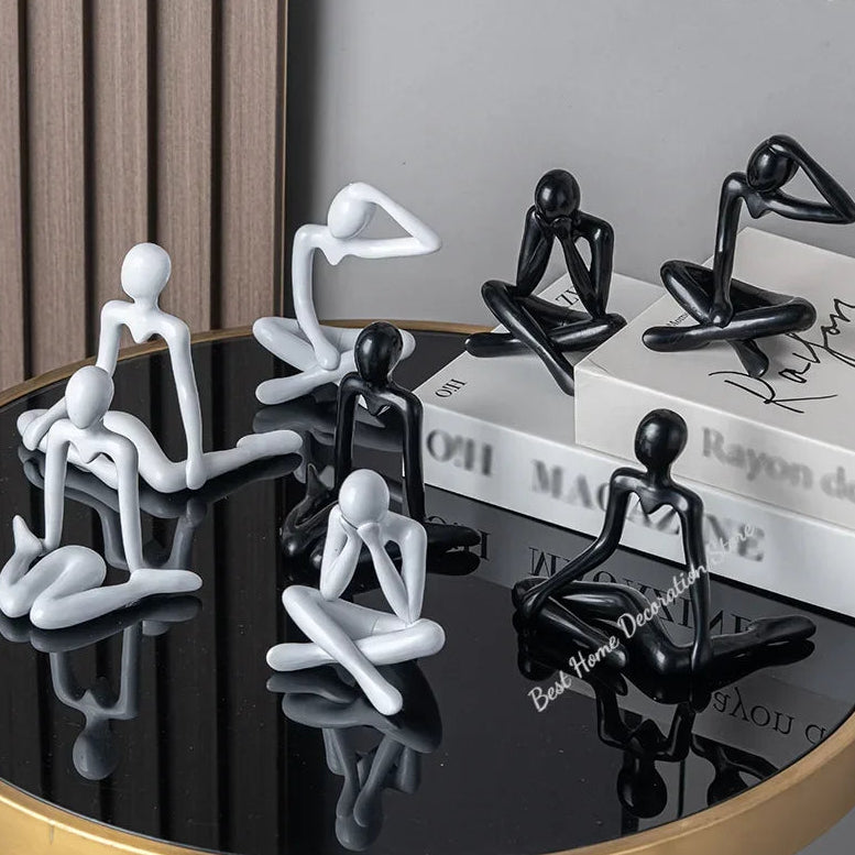 Statue Personnage Pensif