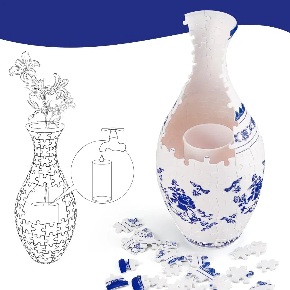 Puzzle 3D - Vase