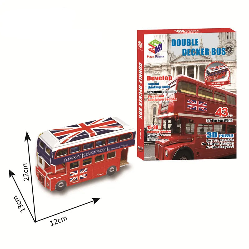 Puzzle 3D - Monument Du Monde