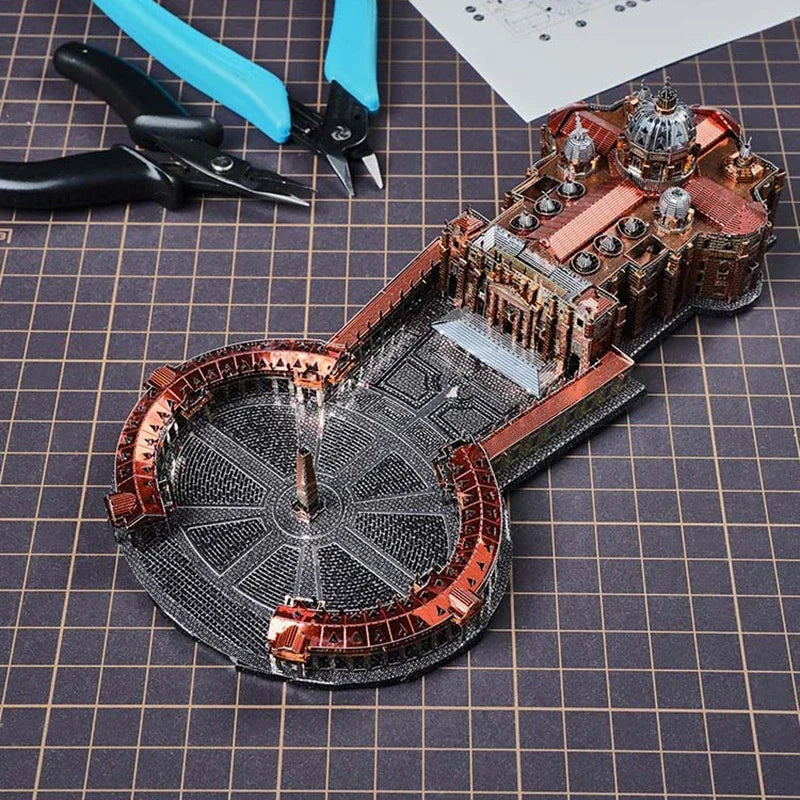 Puzzle 3D En Metal - Basilique St. Pierre