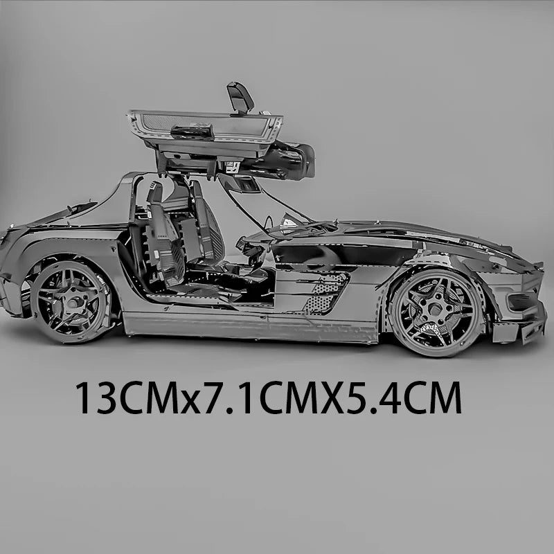 Puzzle 3D En Metal - Voiture De Sport