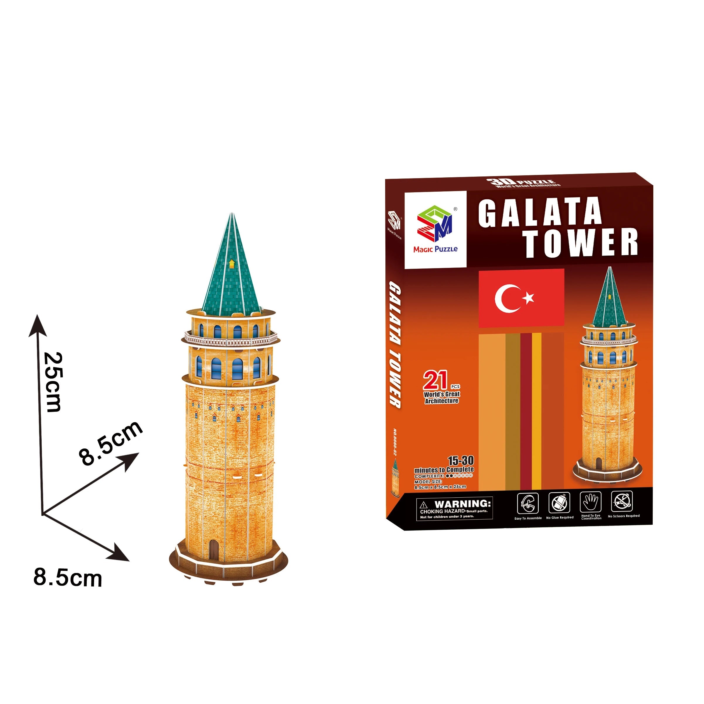 Puzzle 3D - Monument Du Monde