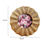 Cadre Avec Moulures Dorées Rétro