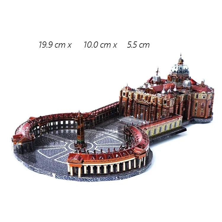 Puzzle 3D En Metal - Basilique St. Pierre