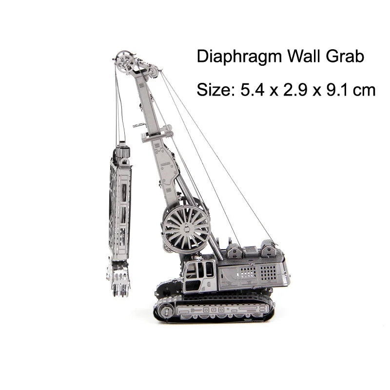 Puzzle 3D En metal : Véhicule De Chantier