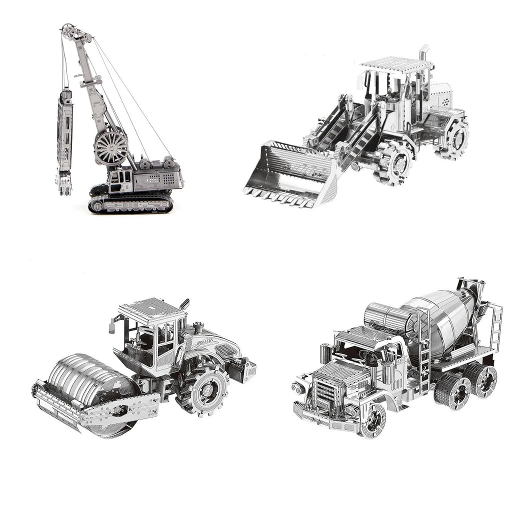 Puzzle 3D En metal : Véhicule De Chantier