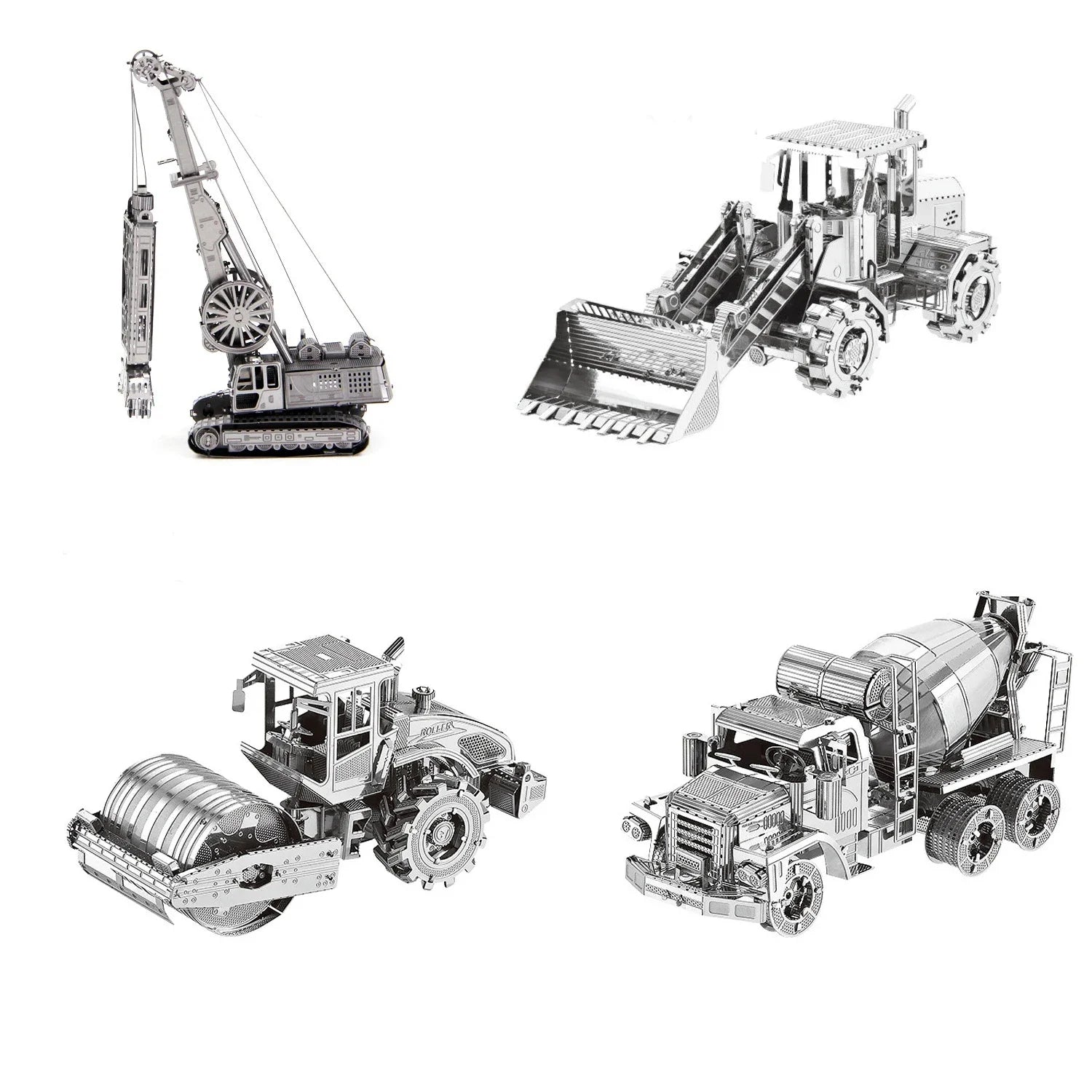 Puzzle 3D En metal : Véhicule De Chantier