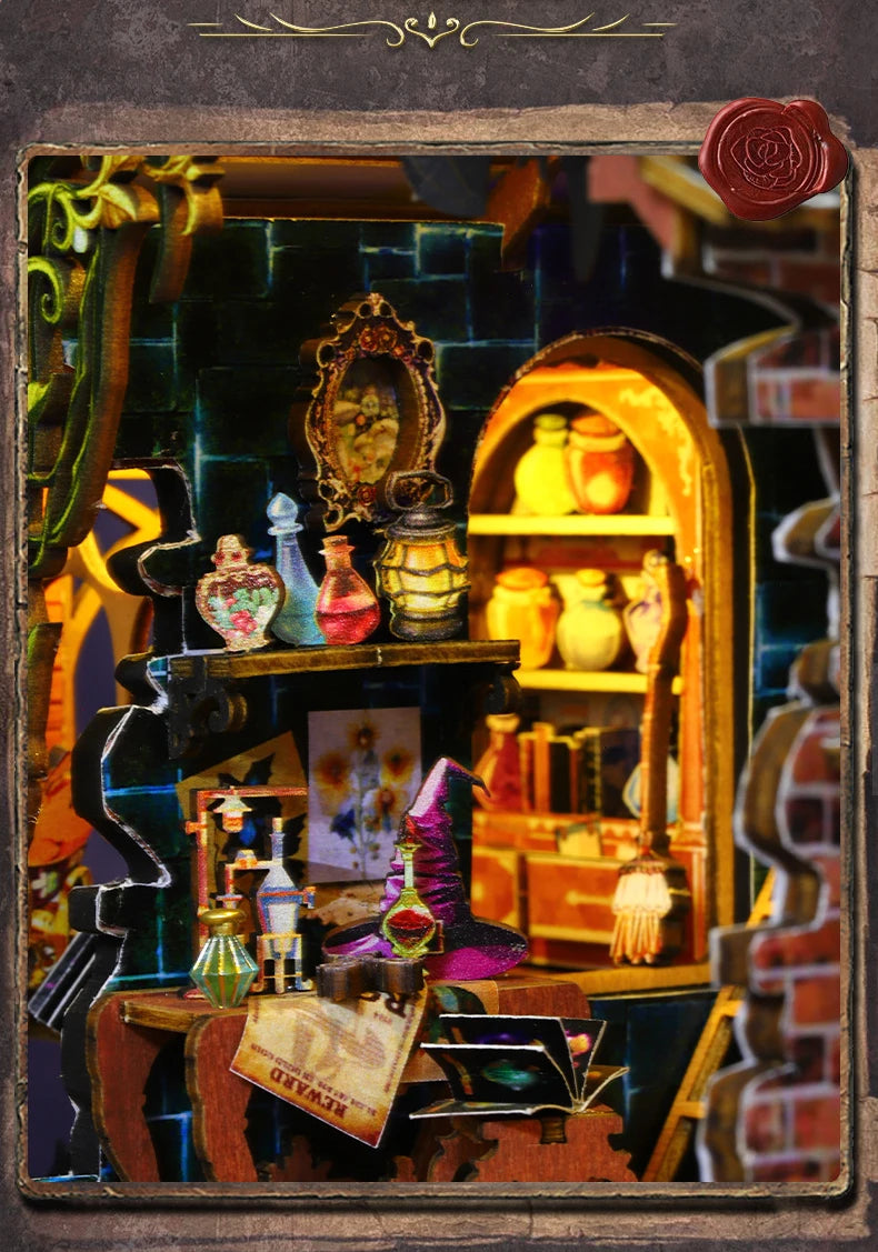 Diorama - Grand Manoir De Sorcière