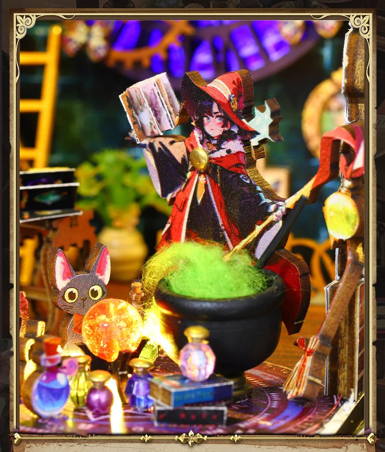 Diorama - Grand Manoir De Sorcière