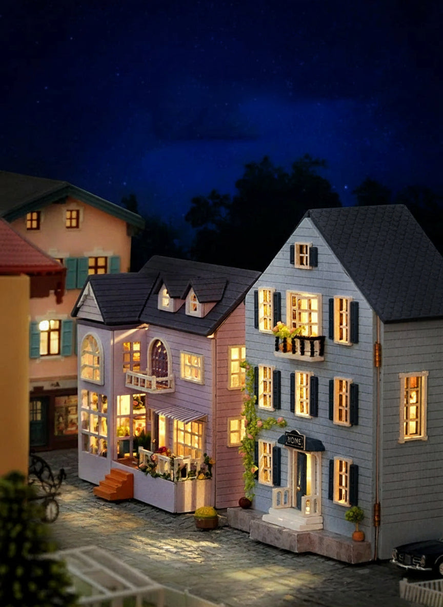 Diorama - Maison Colorée