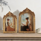 Cadre Doré Avec Moulure Vintage