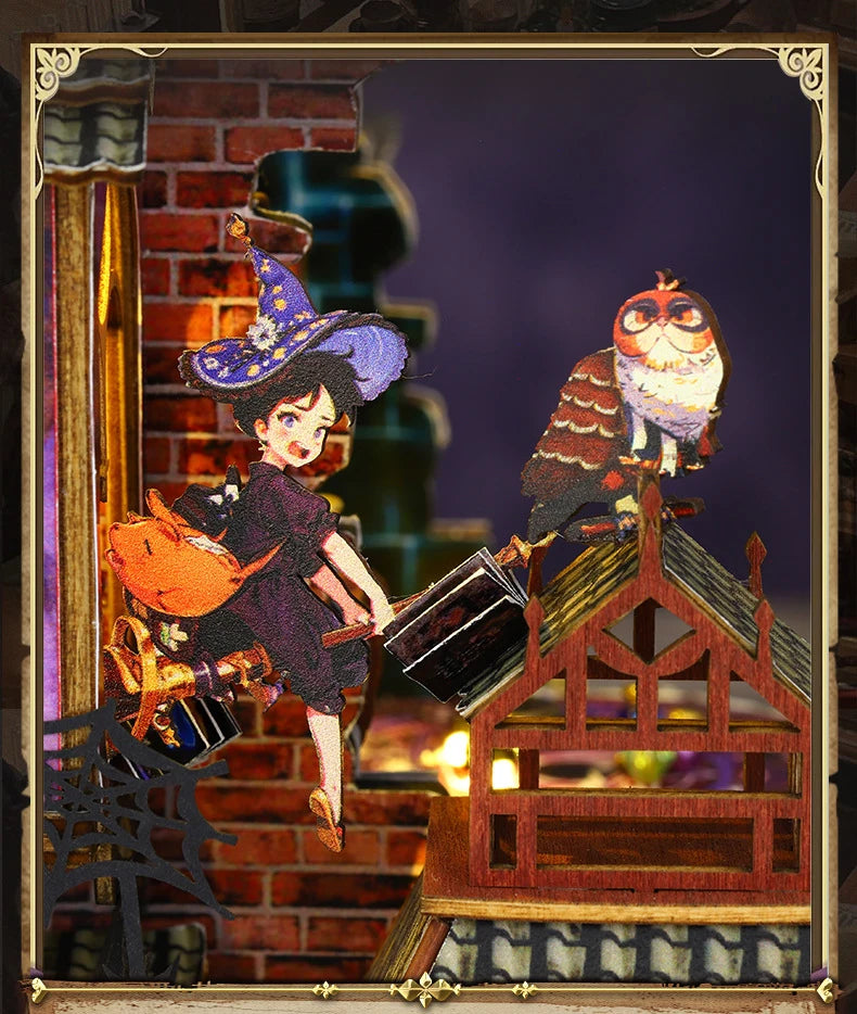 Diorama - Grand Manoir De Sorcière