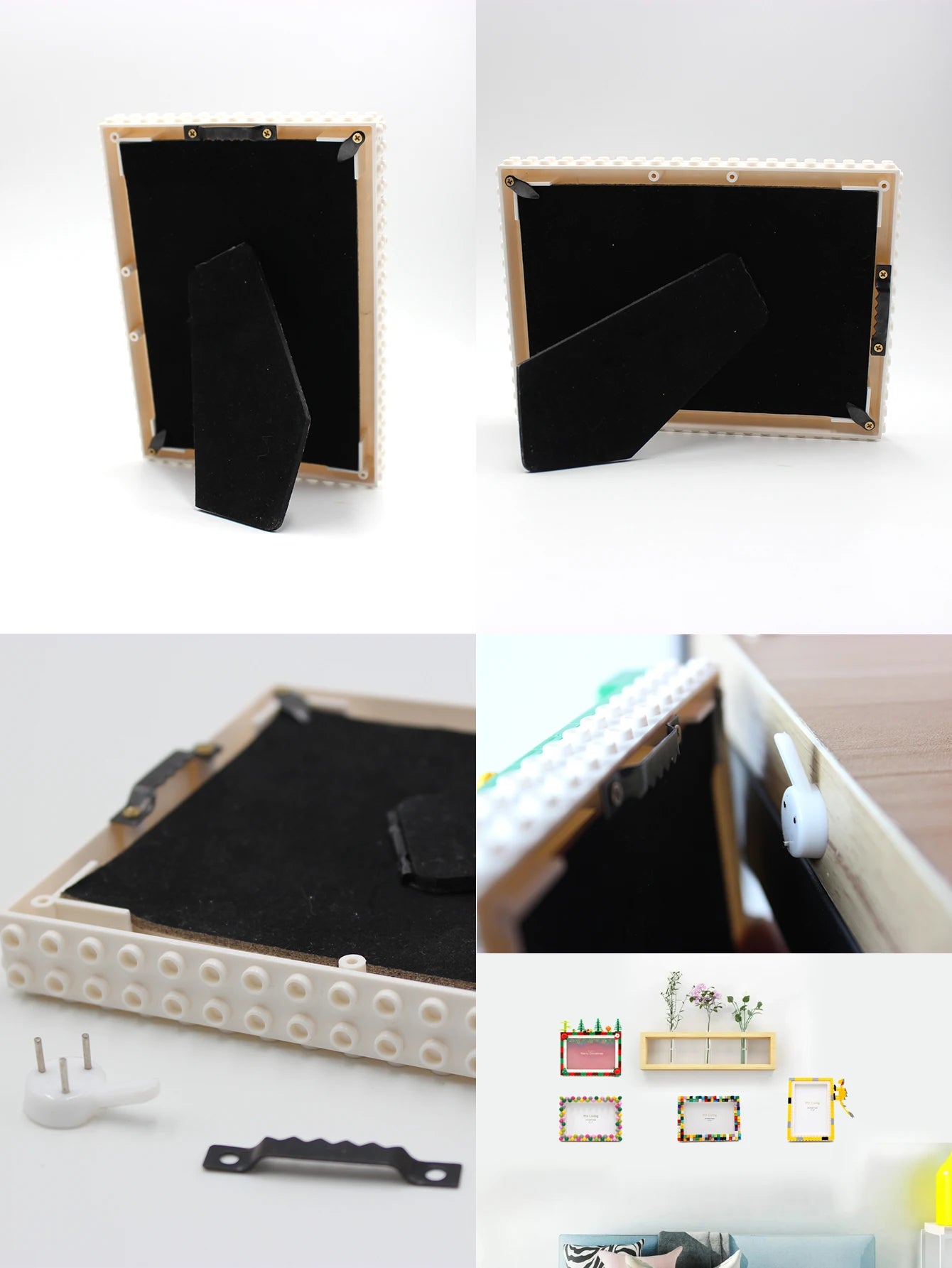 Cadre - Blocs colorés