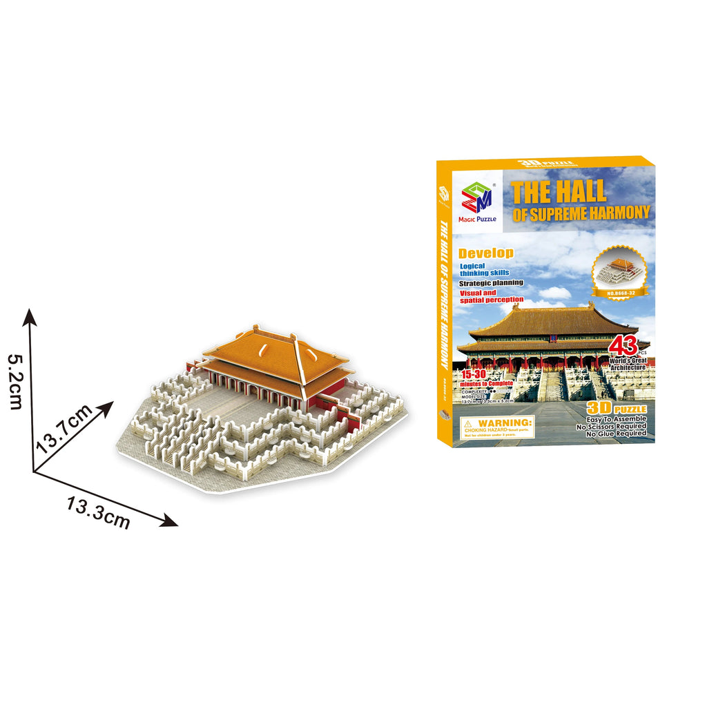 Puzzle 3D - Monument Du Monde