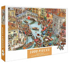 Puzzle 1000 pièces - Le canal (75x50cm)