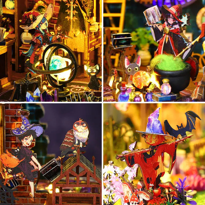 Diorama - Grand Manoir De Sorcière