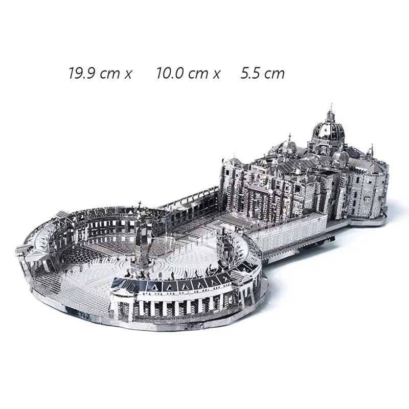 Puzzle 3D En Metal - Basilique St. Pierre