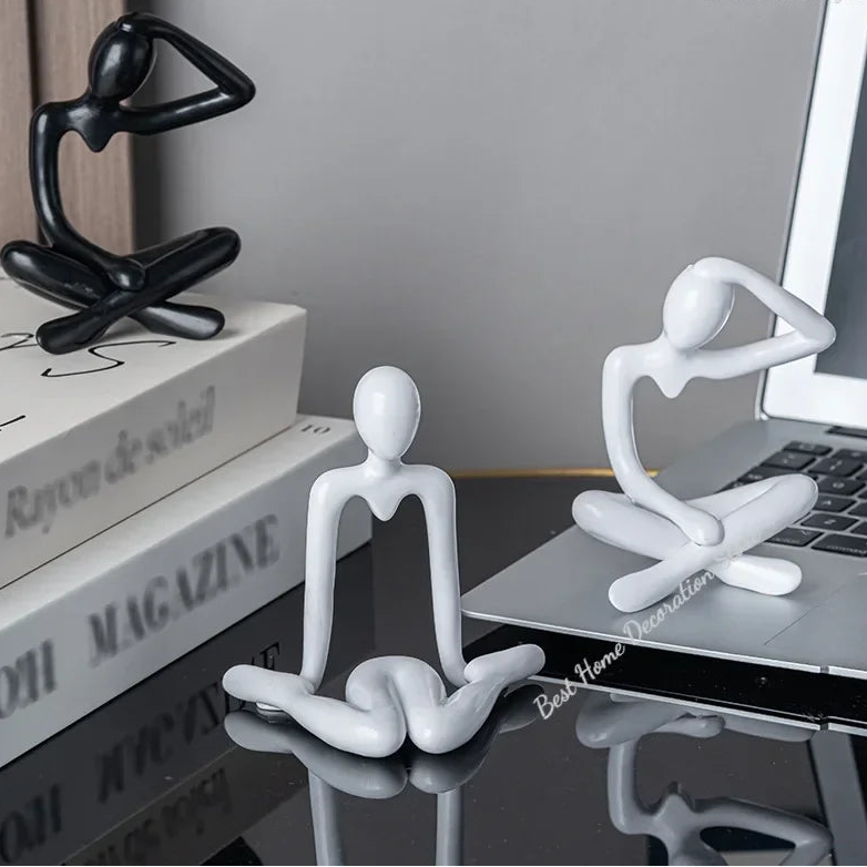 Statue Personnage Pensif